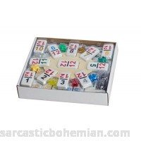 CHH Double 12 Professional Mexican Train Dominoe Set with Numeral Tiles B005YYP4HG